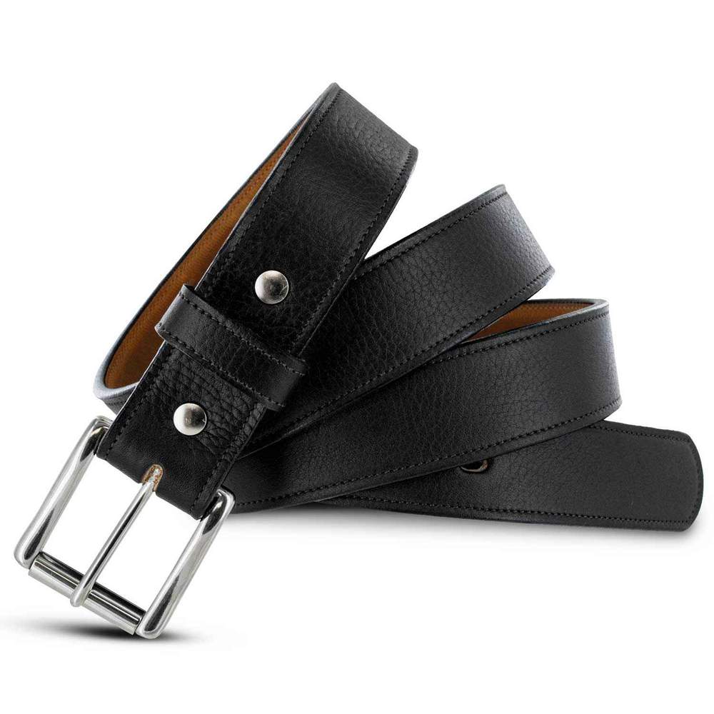 Premium Tuscan Deluxe Embossed Leather Belt for Men - Stylish Dress & Casual Wear - Perfect for Office, Wedding & Everyday Outfits