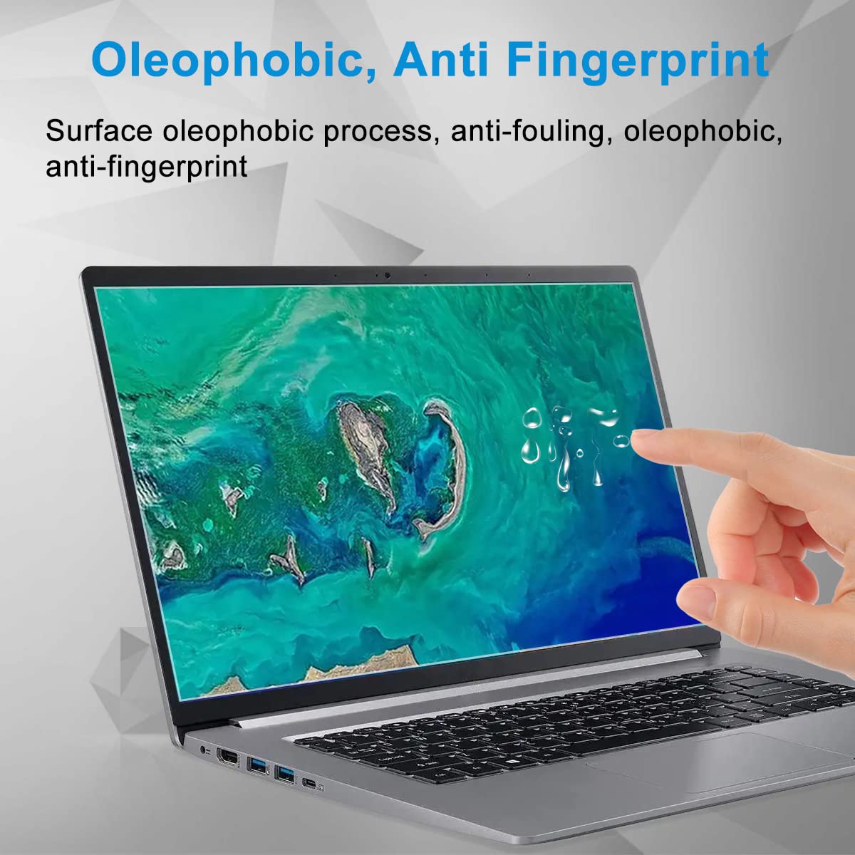 2 Pack Lenovo Laptop Screen Protector - Compatible with Ideapad 3/3i/5/5i 15.6
