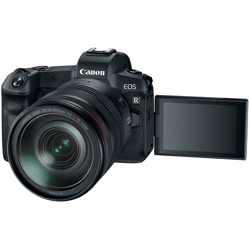 Canon EOS R Full Frame Mirrorless Digital Camera with RF 24-105mm f/4L Lens Kit | Professional Photography, Vlogging & Travel | Includes Deluxe Accessory Bundle