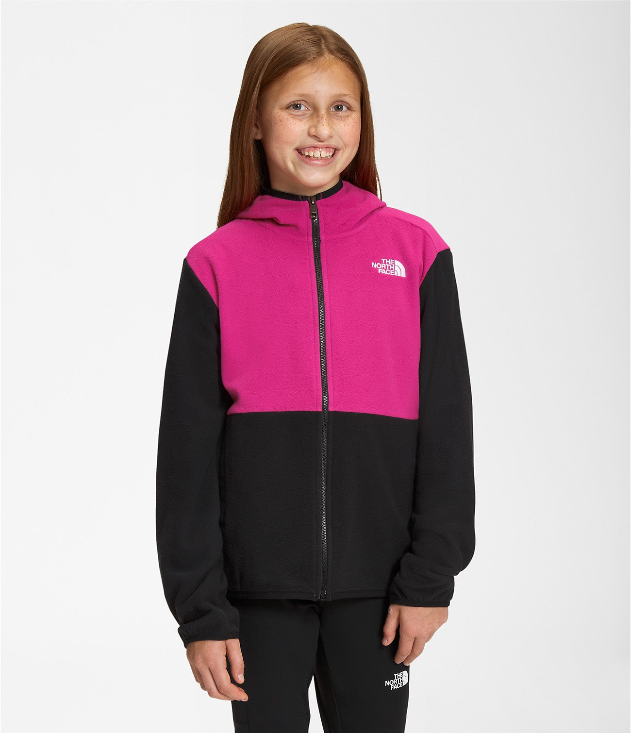 Big Kids' Glacier Full Zip Hooded Jacket - Waterproof Winter Coat for Boys & Girls - Youth Outdoor Snow Jacket for Skiing, Snowboarding & Cold Weather Activities (NF0A7WQQ)