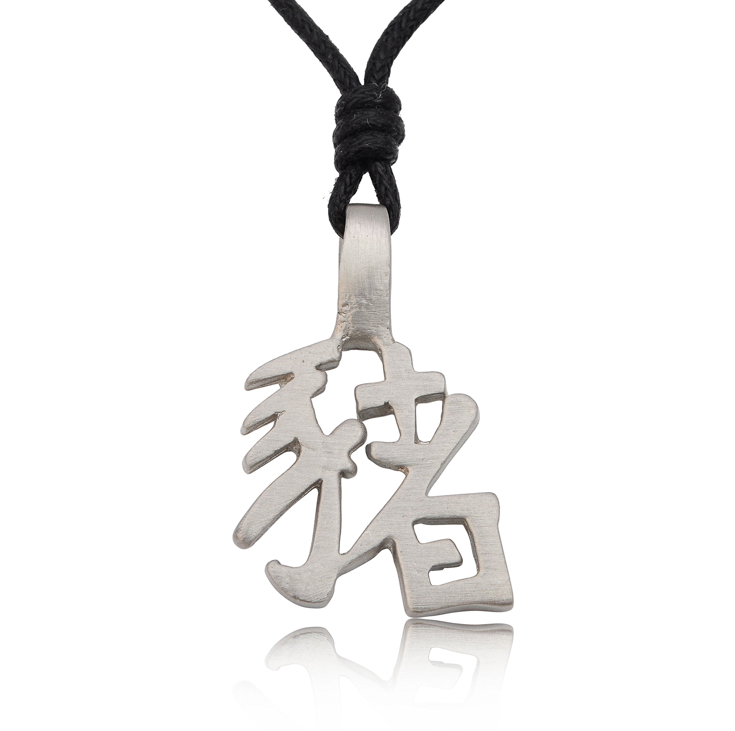 Silver Pewter Pig Charm Necklace Pendant - Chinese Zodiac Jewelry for Good Luck & Fortune | Perfect Gift for Birthdays, Anniversaries & Special Occasions