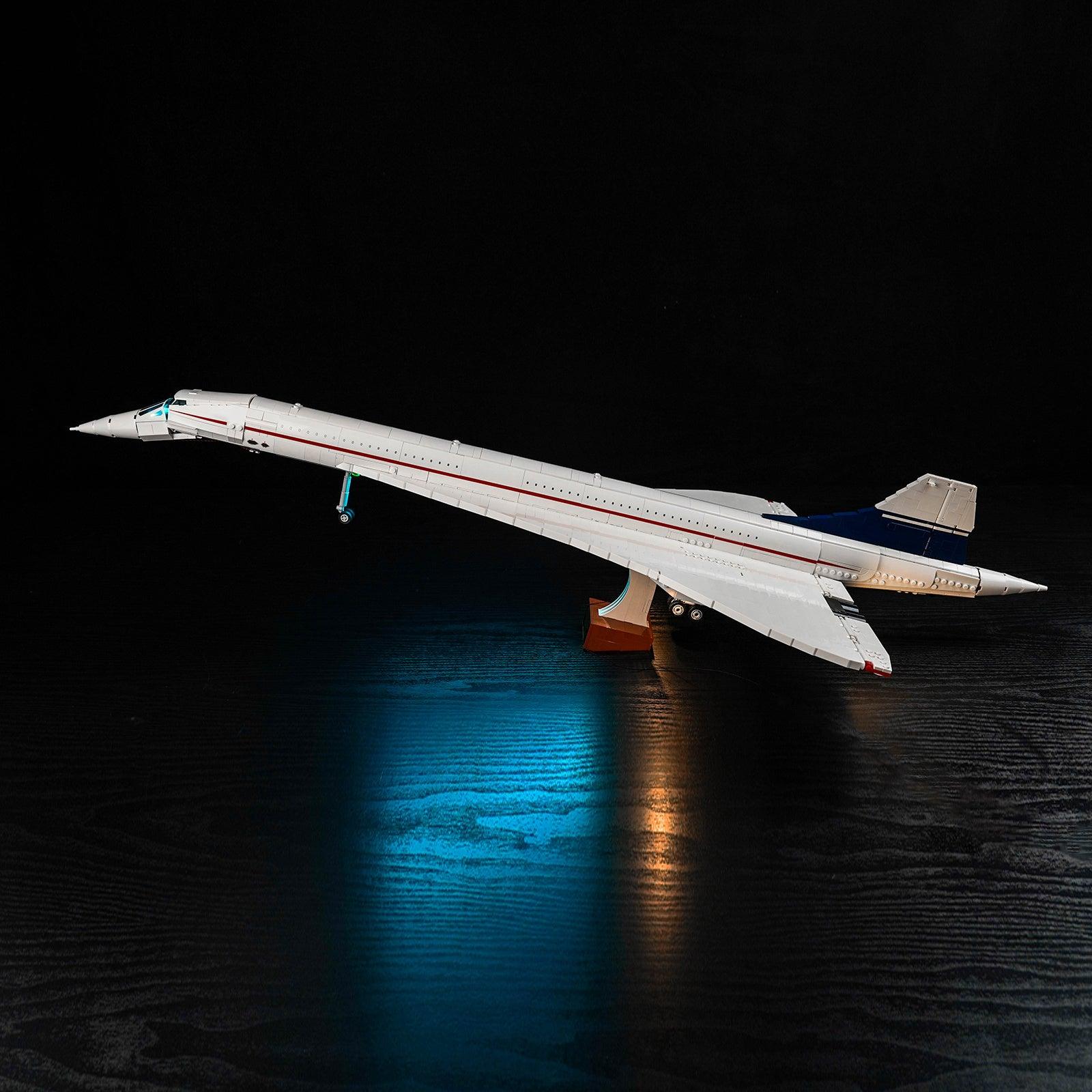 LED Lights Kit for Lego Concorde Icons 10318 - Enhance Your Model with Realistic Lighting Effects | Perfect for Display & Nighttime Play
