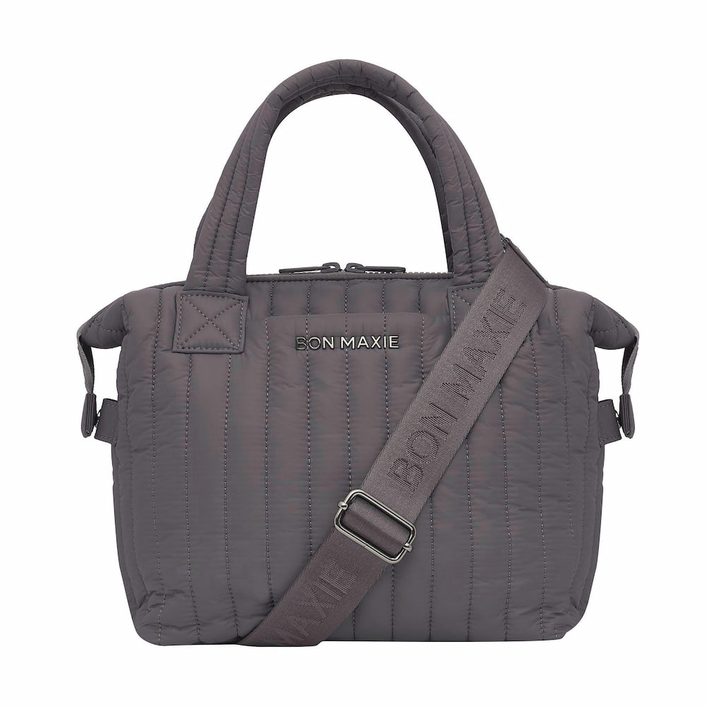 Puffy Pillow Crossbody Bag - Soft & Stylish Charcoal Shoulder Purse for Women | Perfect for Travel, Shopping & Everyday Use