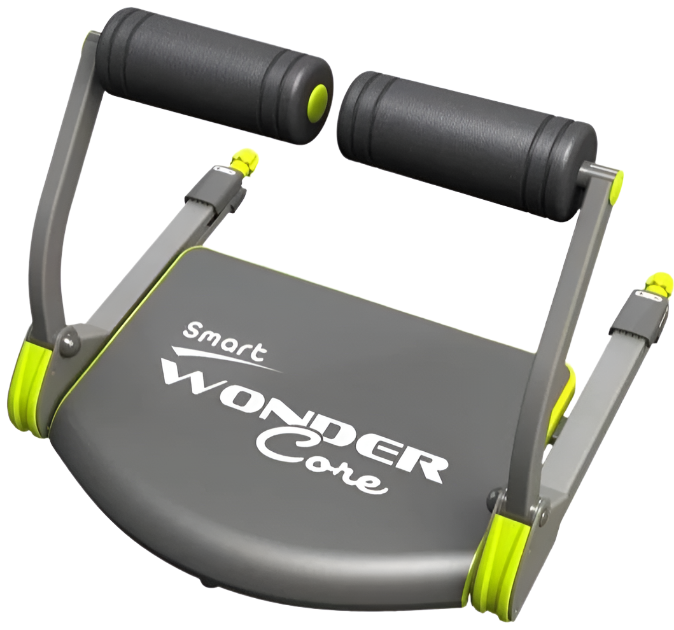 Wonder Core Smart Ab Workout Machine - Portable Home Gym Equipment for Core Strength Training | Perfect for Home, Office & Travel Fitness