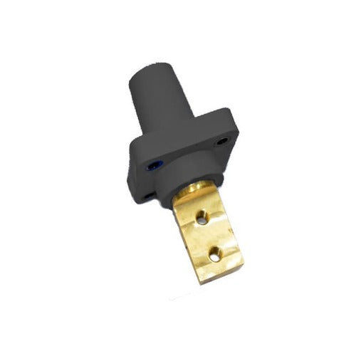Marinco 400A 90 Degree Panel Mount Battery Cable Connector - 2/0 & 4/0 AWG - Heavy Duty Marine & RV Electrical Connection for Boats, Solar Systems, and Off-Grid Power Applications