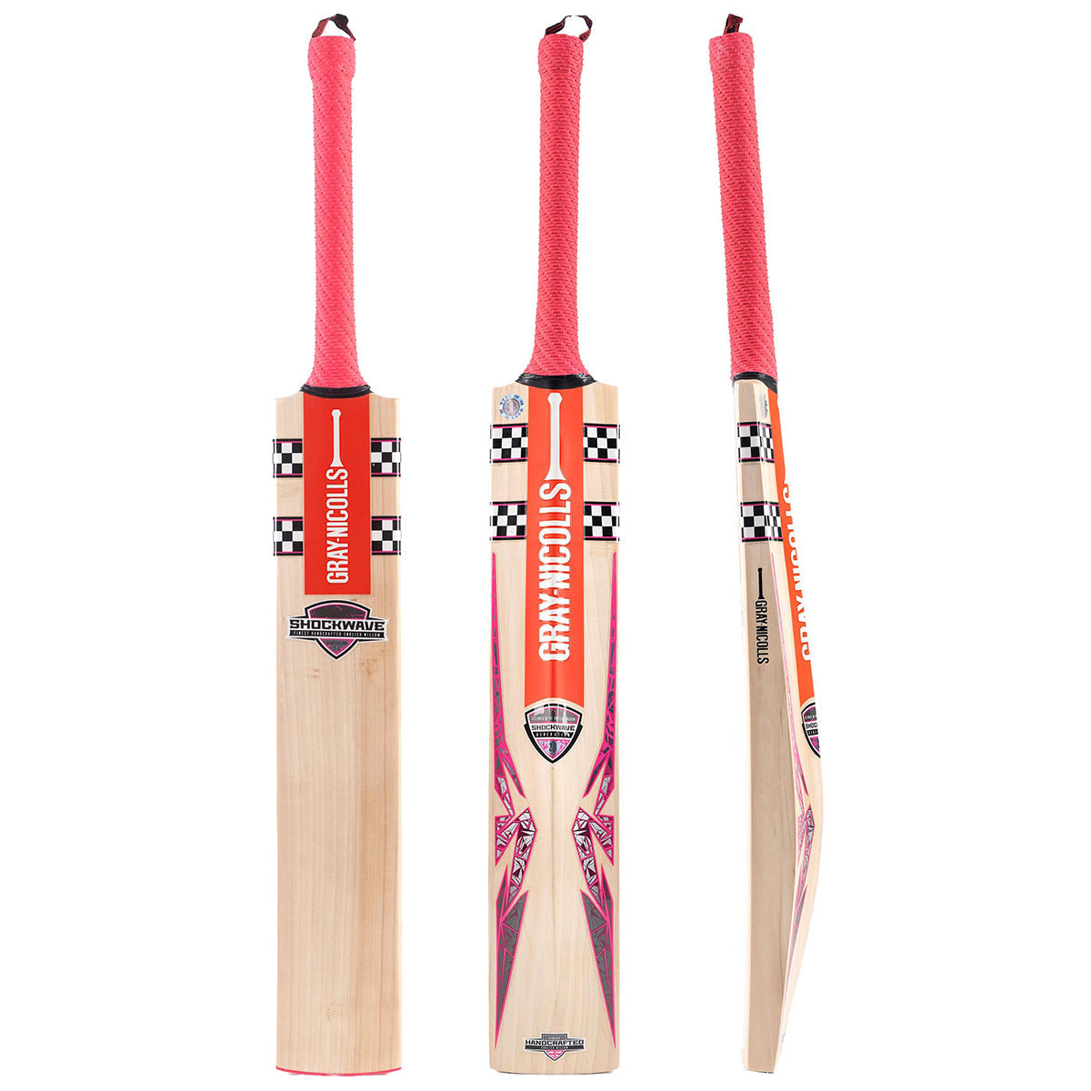 Gray Nicolls ShockWave Gen 2.1 Cameo Mini Junior Cricket Bat - Perfect for Youth Cricket Training & Matches