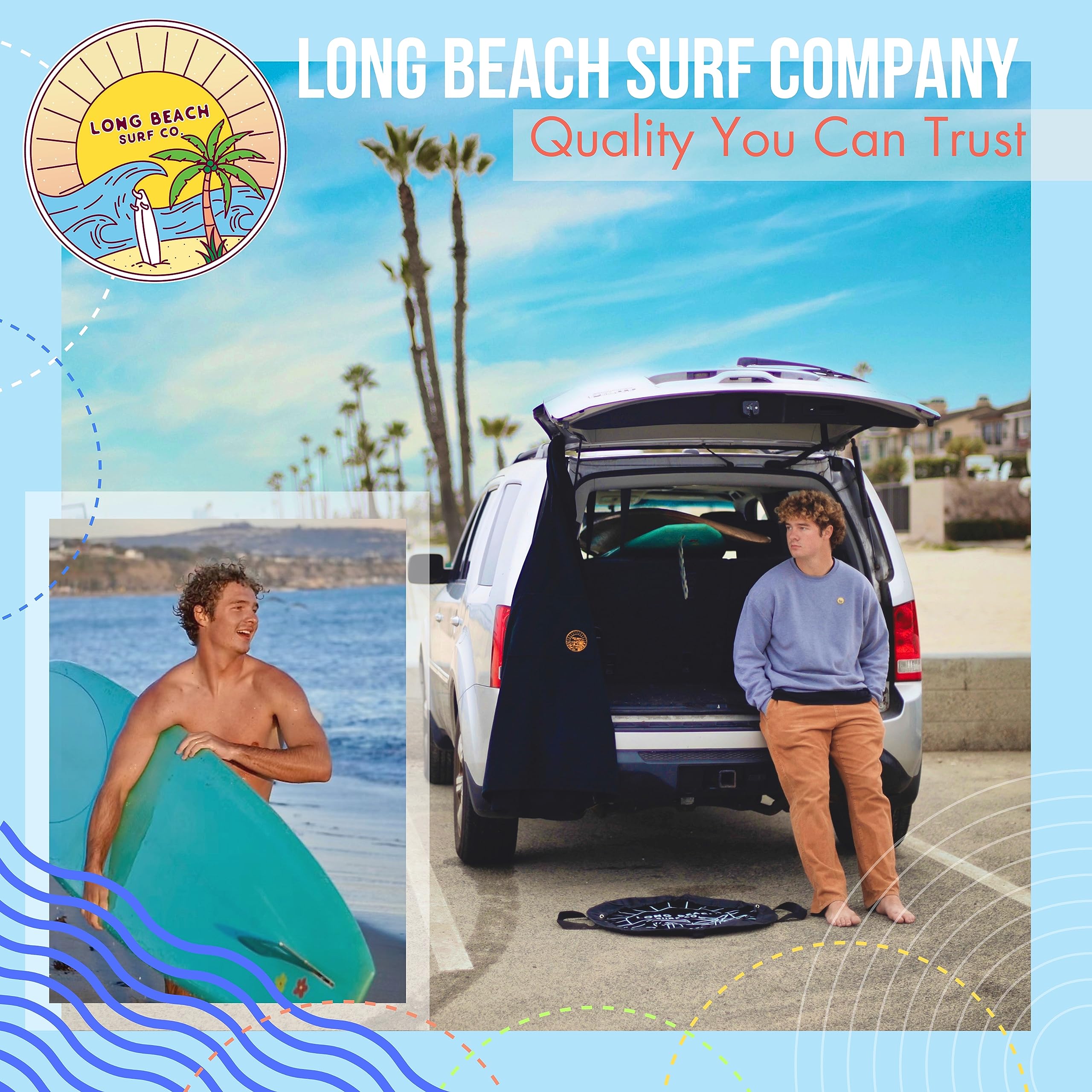 Waterproof Wetsuit Changing Mat - Surf & Swim Dry Bag with Drawstring for Wet Bathing Suits | Portable Wetsuit Storage Mat for Surfing, Swimming & Beach Trips | Quick-Dry Changing Mat for Outdoor Water Sports