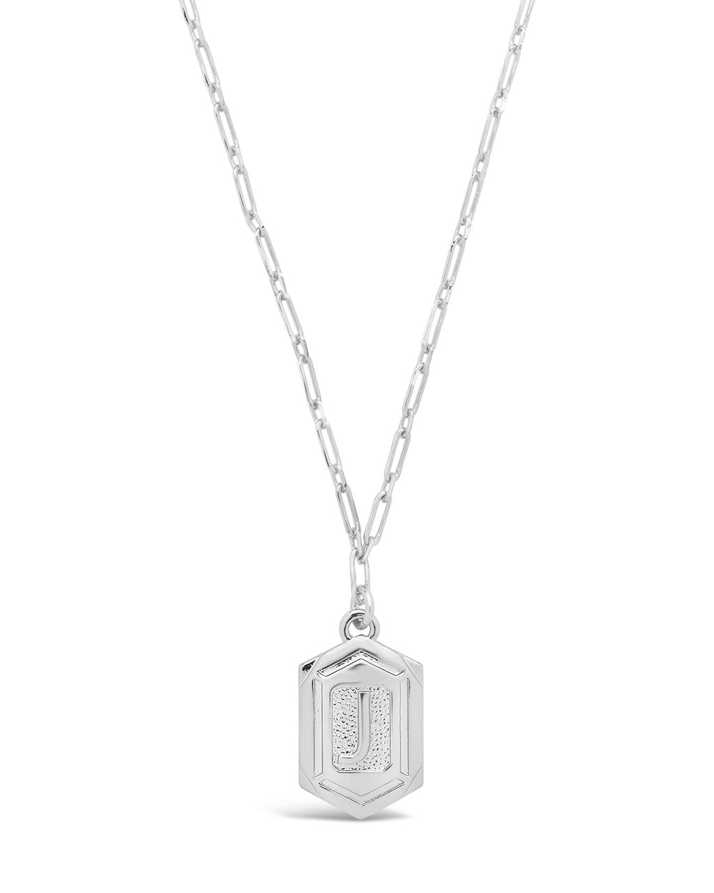 Hexagon Initial Pendant Necklace for Women - Personalized Name Letter Jewelry Gift for Her - Perfect for Birthday, Anniversary & Everyday Wear