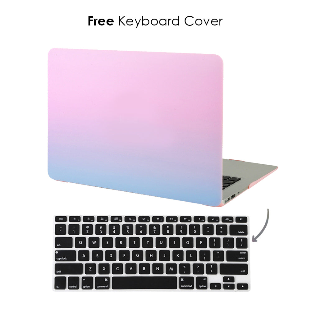 Stylish Gradient MacBook Case - Durable Protective Cover for MacBook Air & Pro - Perfect for Work, Travel & Everyday Use