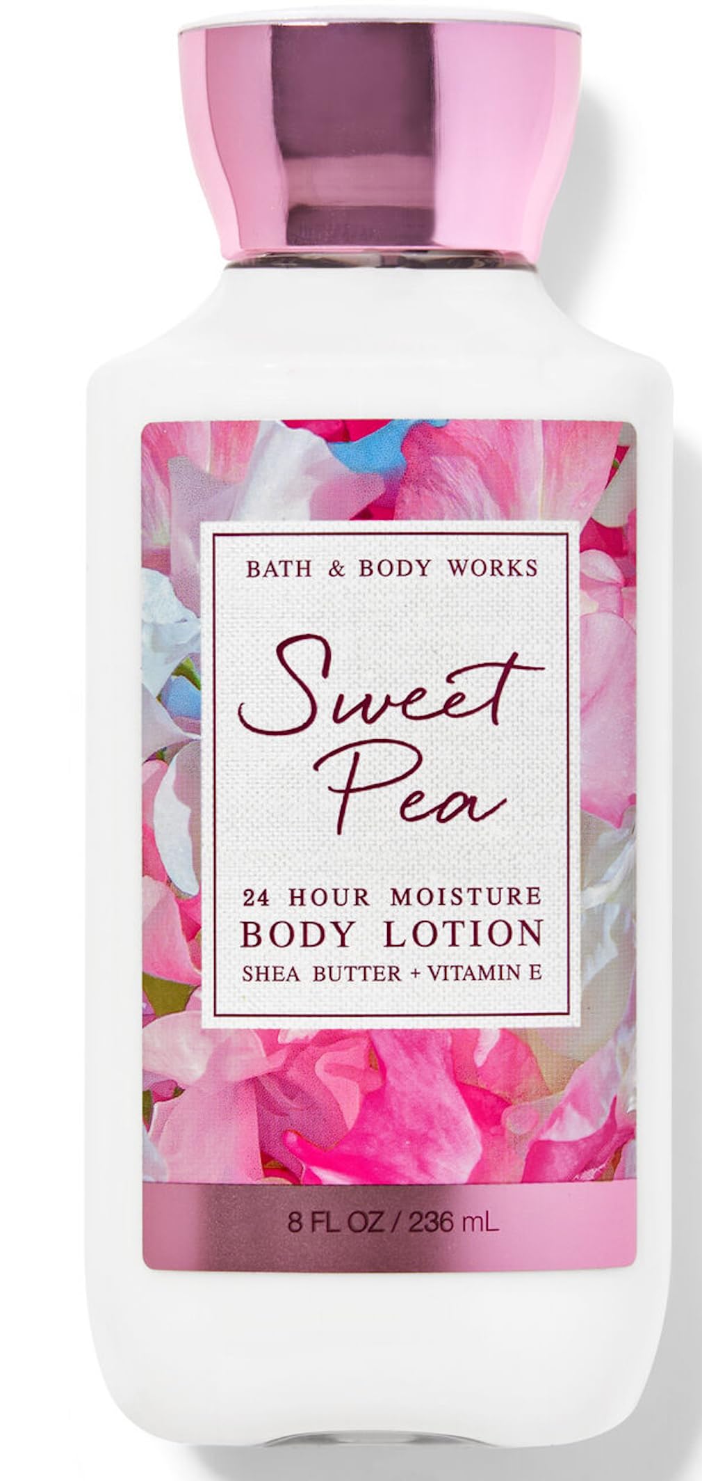 Bath & Body Works Sweet Pea Body and Hand Lotion - 8oz (Pack of 3) | Moisturizing & Nourishing for Dry Skin | Perfect for Daily Use, Travel & Gifts