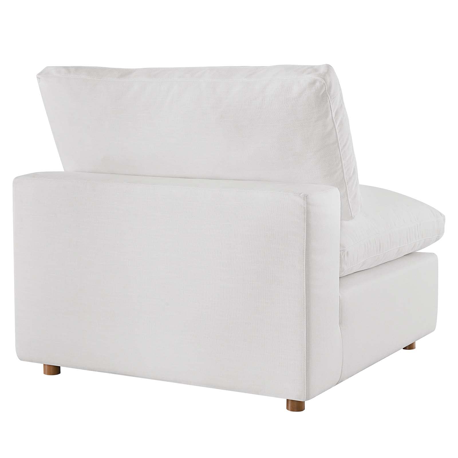 Modway Commix Down-Filled Overstuffed Upholstered 6-Piece Sectional Sofa Set - Luxurious Comfort for Living Room, Family Room & Home Theater - Perfect for Entertaining & Relaxation