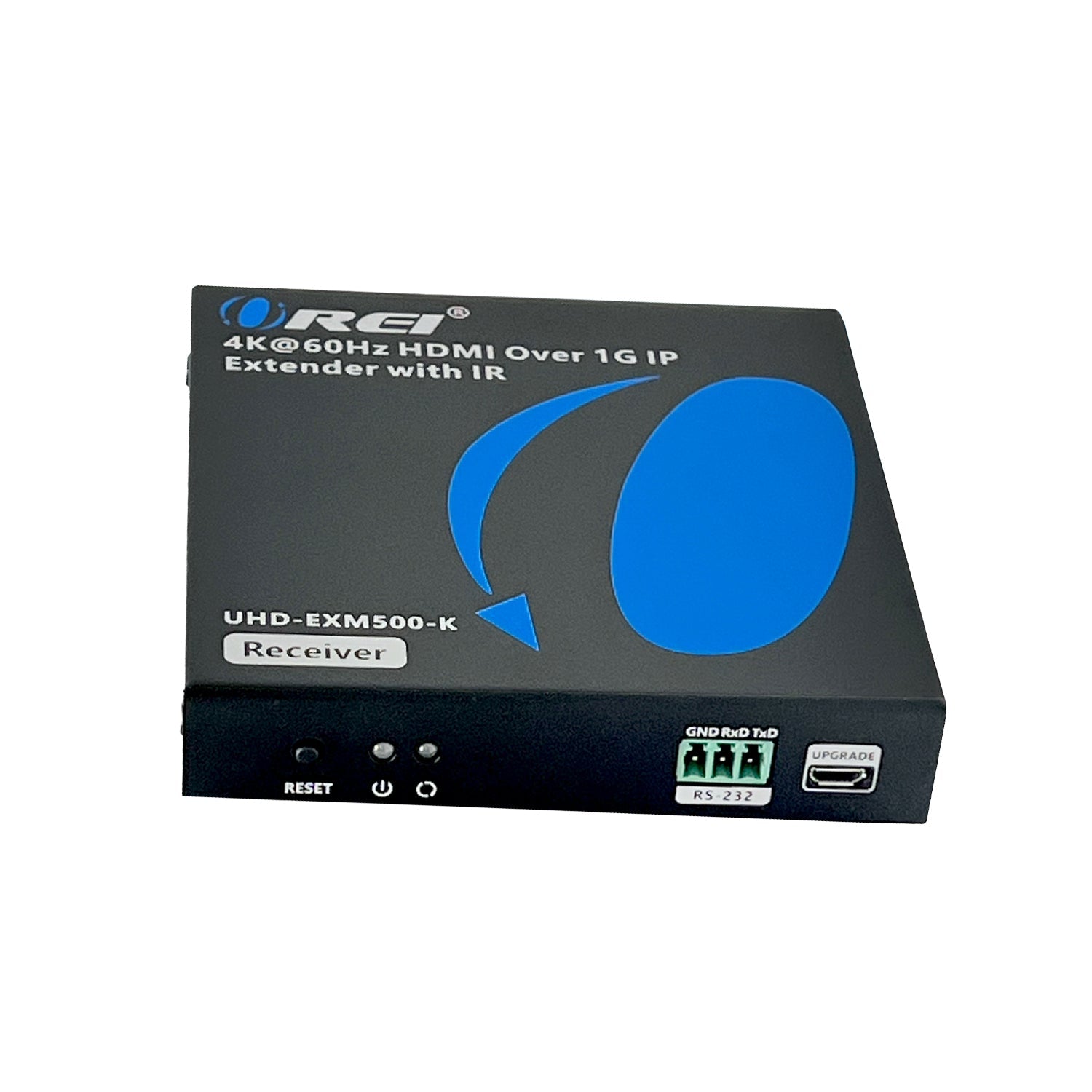 4K HDMI Extender Over Cat6/7 Cable - 500ft Long Range with IR & RS-232 Control (UHD EXM500 K) - Perfect for Home Theater, Conference Rooms & Digital Signage