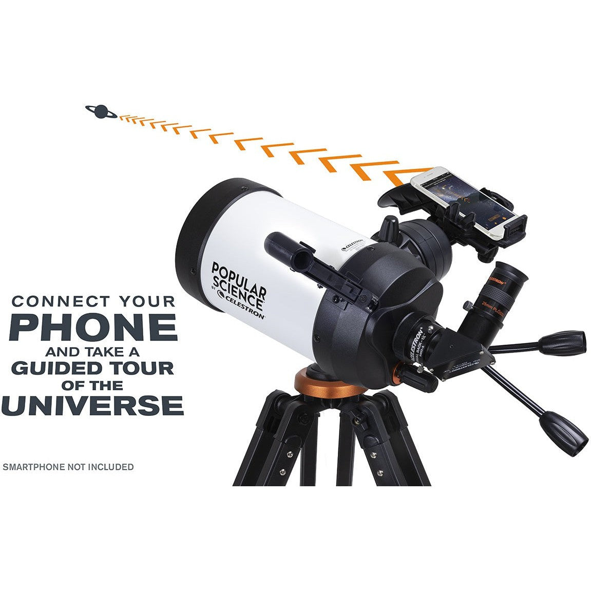 Celestron StarSense Explorer DX 5 Smartphone App Enabled Schmidt-Cassegrain Telescope - Astronomy Telescope for Adults & Beginners with Star Navigation App - Perfect for Stargazing, Astrophotography & Backyard Astronomy