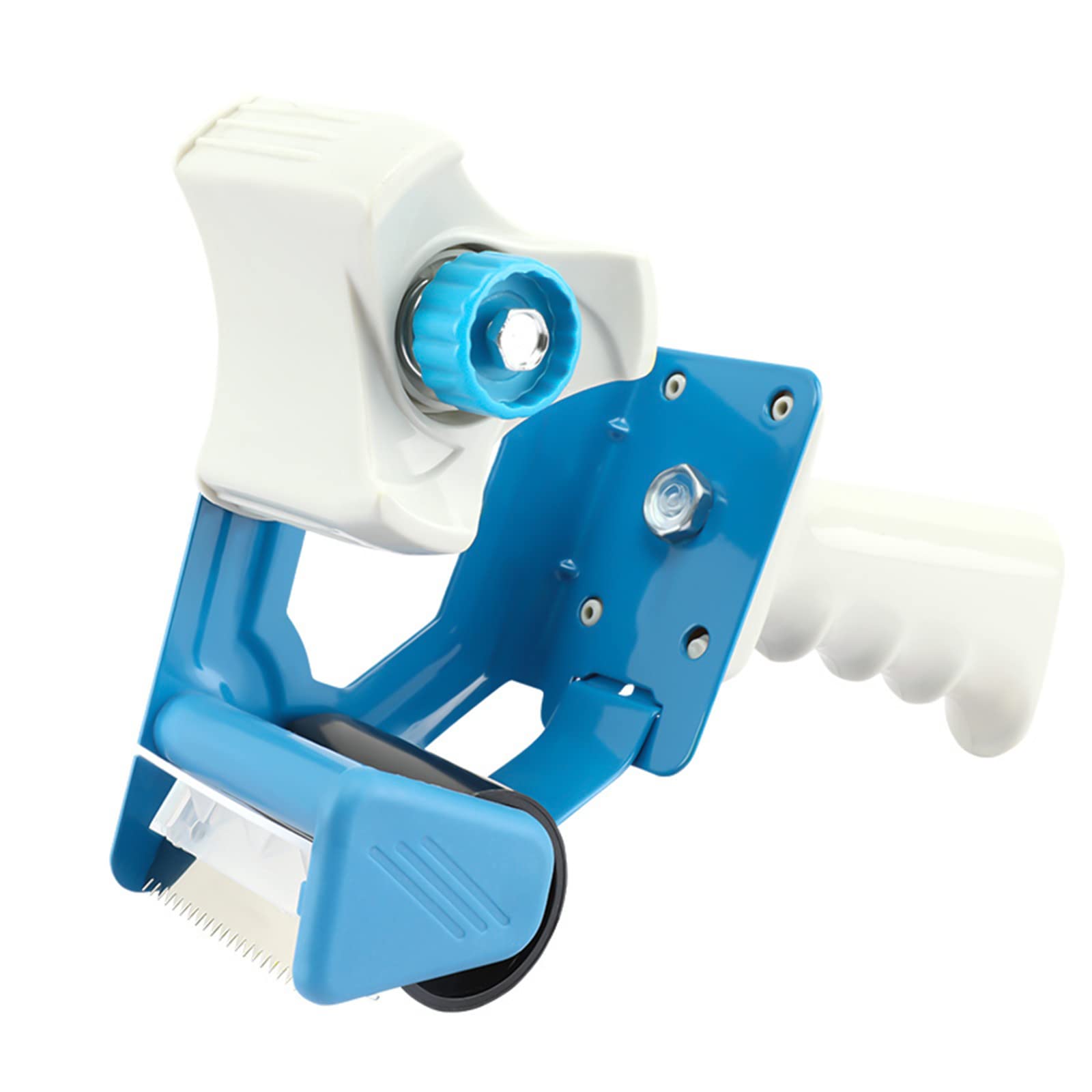 YIISU Super Labor-Saving Box Sealer Tape Machine - Handheld Transparent Tape Cutter & Baler (Blue LW7) for Shipping, Packaging & Warehouse Use