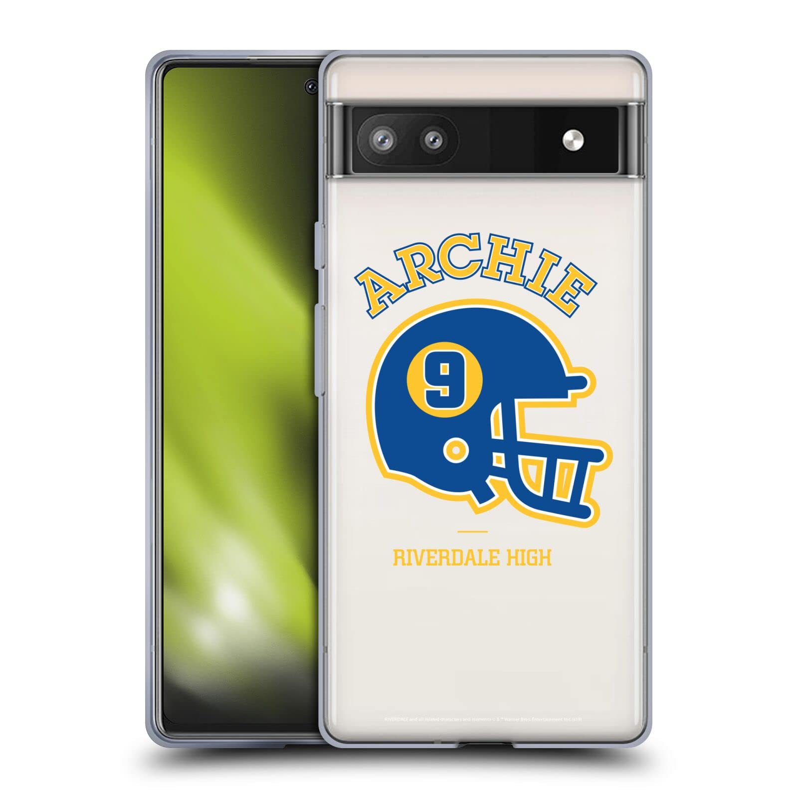 Archie Football Helmet Case for Google Pixel 6a - Riverdale Design