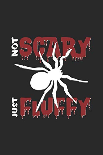 6x9 Spiders Blank Numbered Notebook - Soft & Fluffy Cover for Journaling, Note Taking, and School Supplies | Perfect for Students, Office Work, and Creative Writing