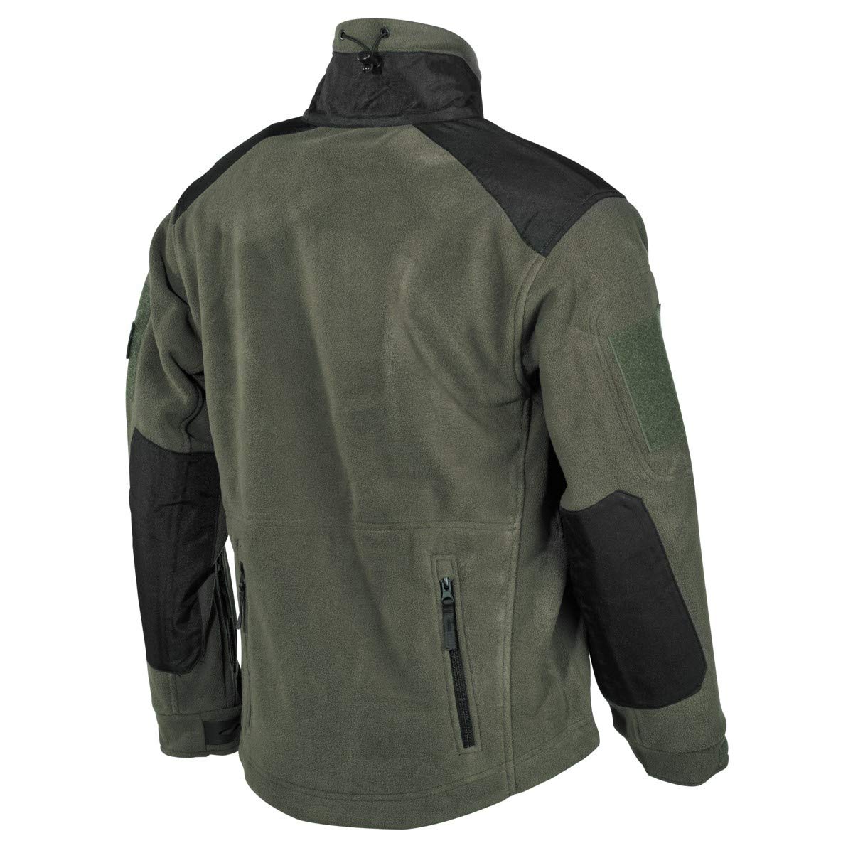 Men's Heavy Strike Fleece Jacket OD Green - Warm Winter Outdoor Jacket for Hiking, Camping & Casual Wear