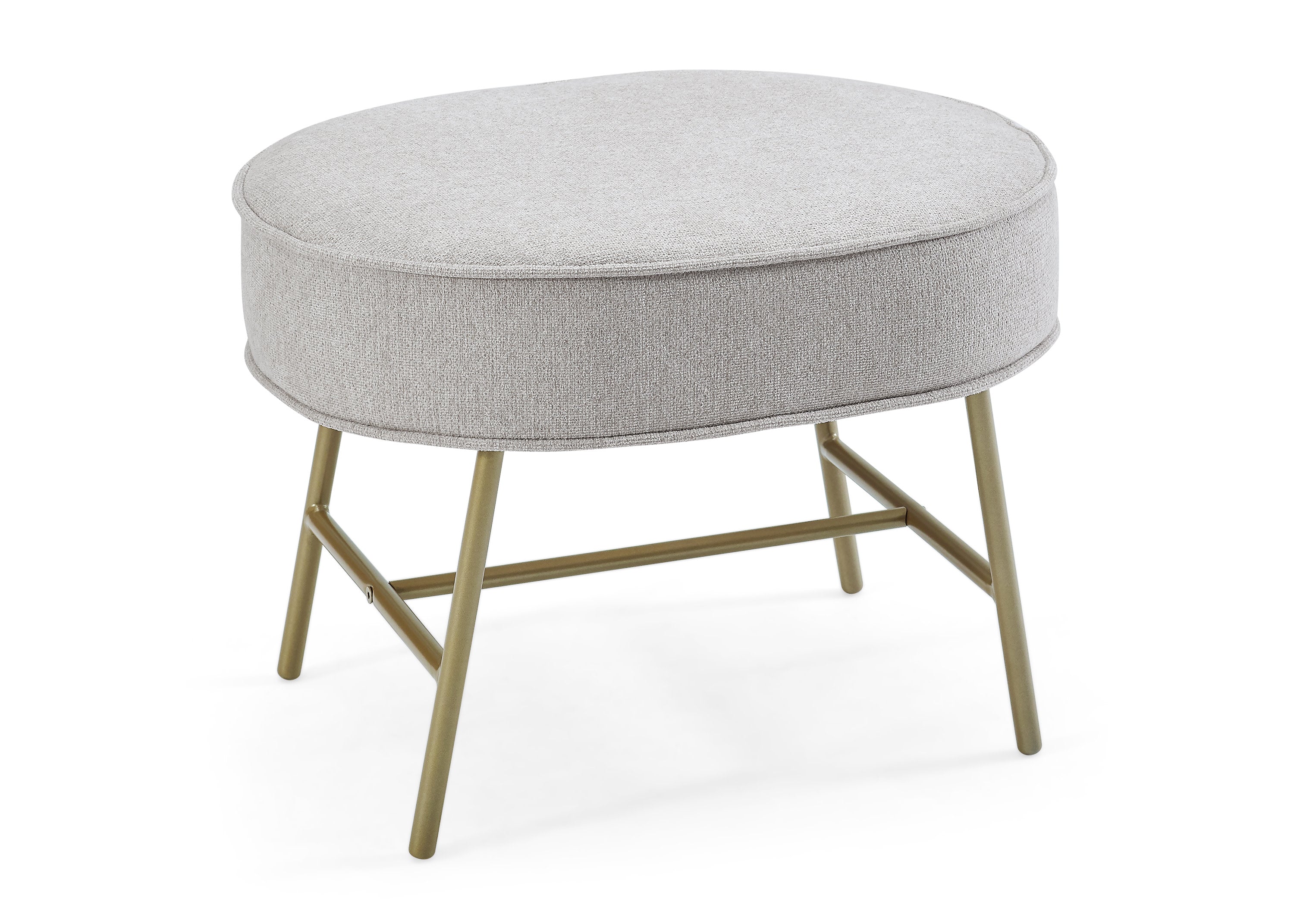 Ella Ottoman with LiveSmart Evolve Fabric - Modern Storage Footrest for Living Room, Bedroom & Office - Soft & Durable Upholstered Stool with Hidden Storage Compartment - Perfect for Small Spaces & Home Decor