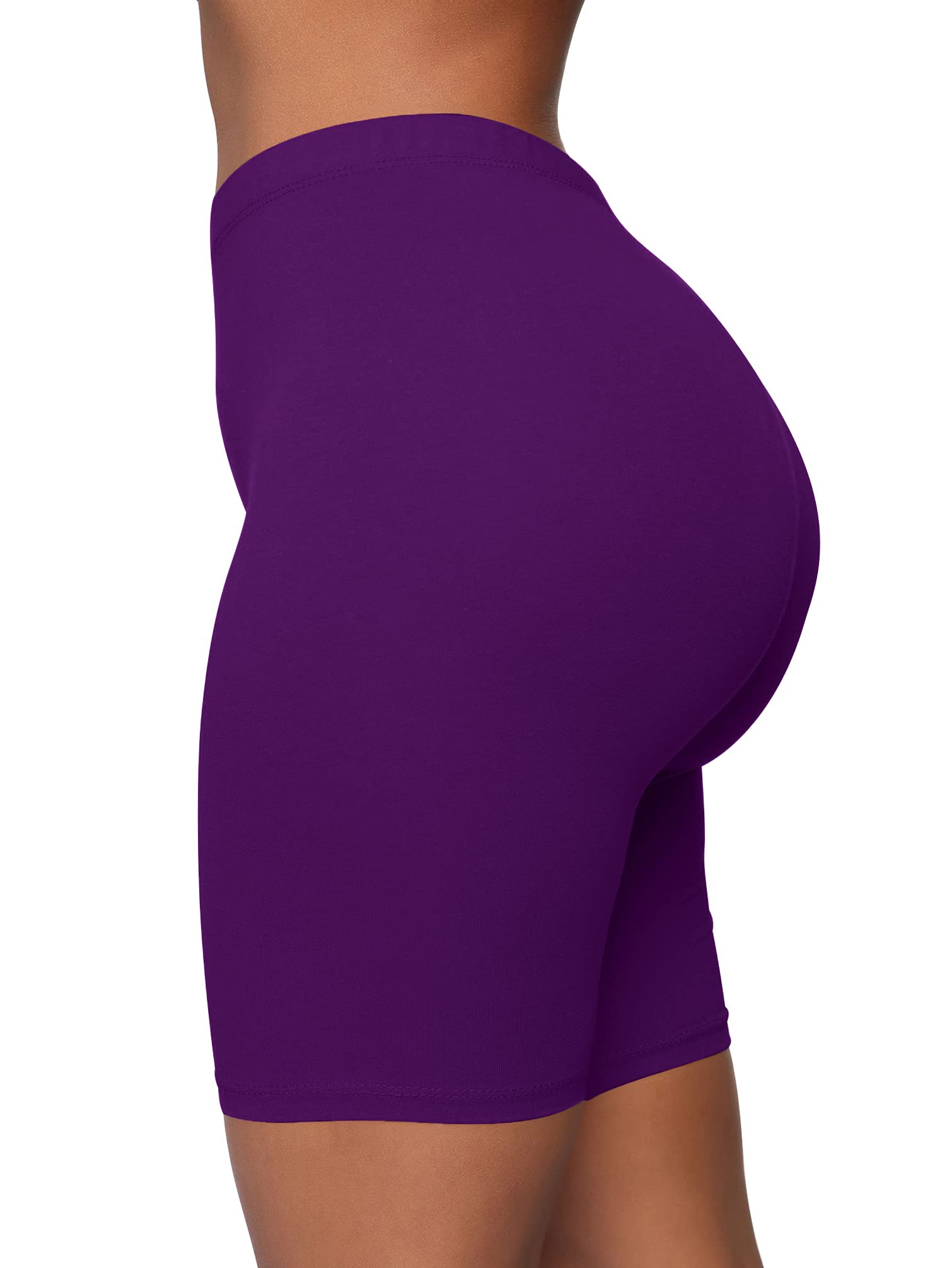 BORIFLORS Women's High Waist Workout Shorts - Yoga Running Gym Athletic Biker Shorts for Women - Perfect for Fitness, Cycling & Lounge Wear