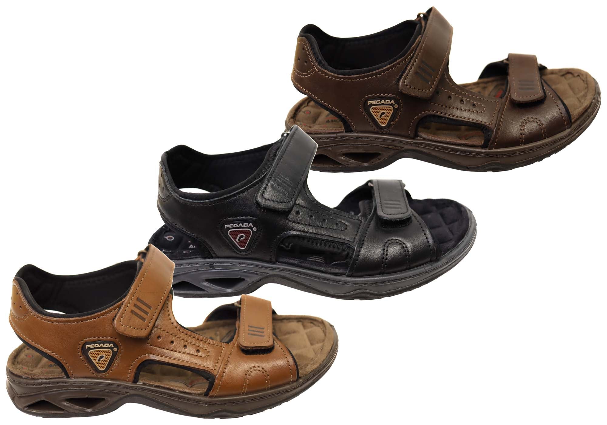 Premium Dusty Brown Men's Leather Adjustable Sandals - Handcrafted in Brazil - Perfect for Beach, Vacation & Summer Outdoor Activities