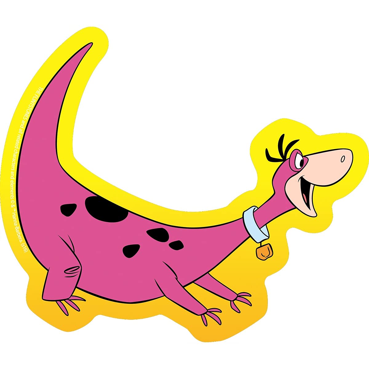 Hanna Barbera Flintstones Dino Bark Sticker - Vintage Cartoon Decals for Laptops, Water Bottles & DIY Crafts - Officially Licensed Merchandise