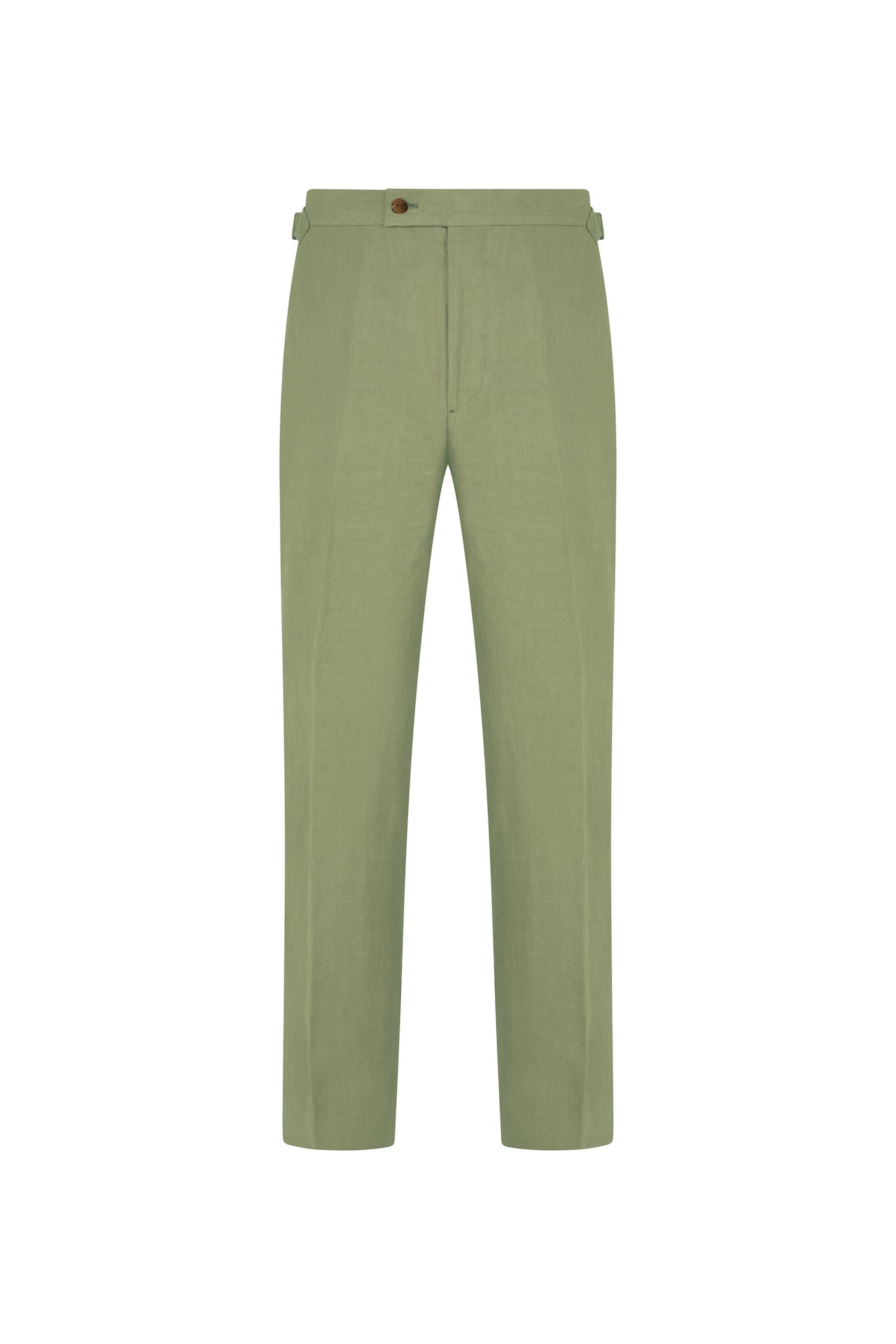 Sea Green Linen Trousers for Women - Comfortable High Waisted Wide Leg Pants - Summer Casual Beachwear & Boho Style Outfits