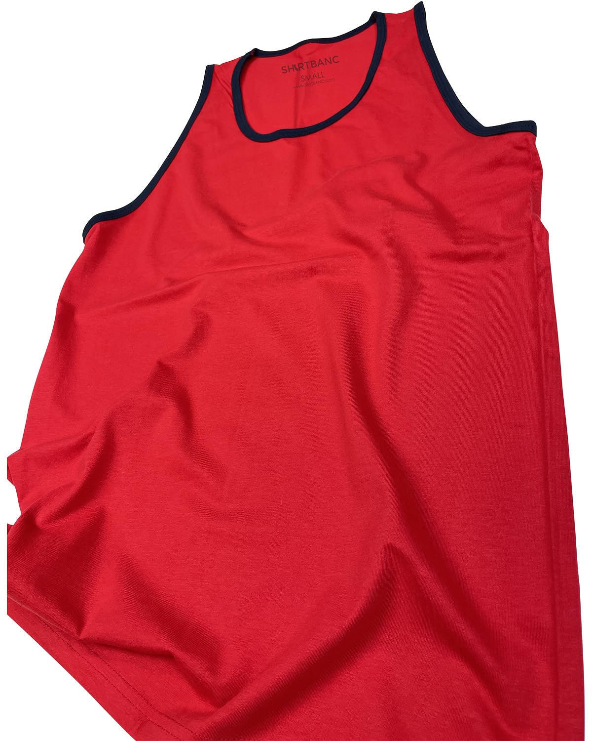 SHIRTBANC Men's Cotton Tank Top - Breathable Workout Shirt for Gym, Running & Beach | Sleeveless Muscle Tee for Summer Outdoor Activities