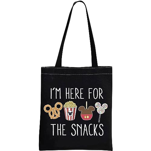 For The Snacks ToteBlack