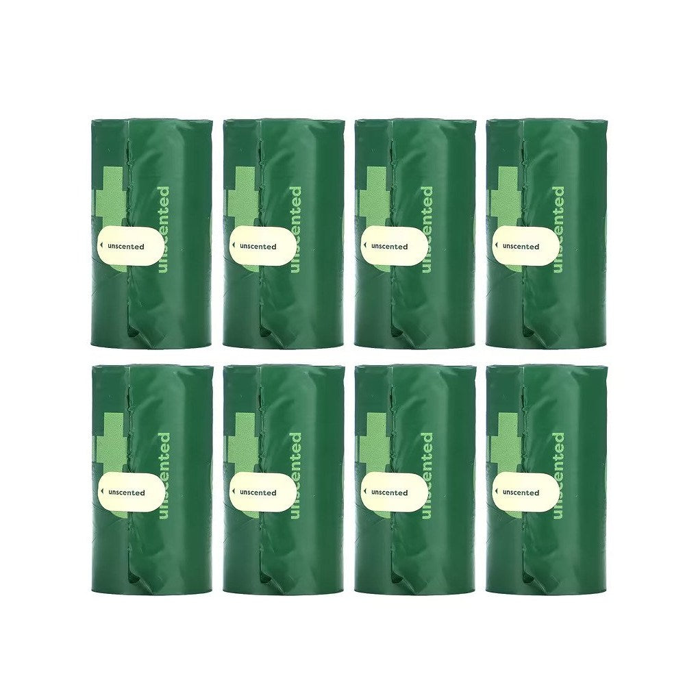 Biodegradable Dog Poop Bags Refill Rolls - 120 Count, Scented & Leak-Proof for Easy Cleanup | Perfect for Dog Walks, Park Visits & Backyard Cleanup