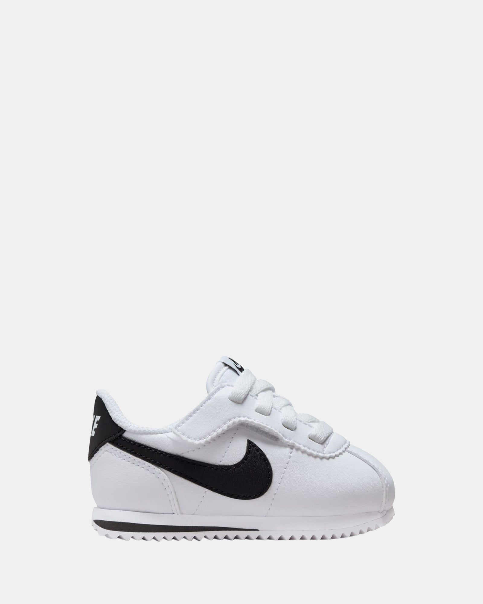 Nike Cortez Easy On Infant Shoes - White/Black - Comfortable & Stylish Sneakers for Baby Boys & Girls - Perfect for Walking, Playtime & Everyday Wear
