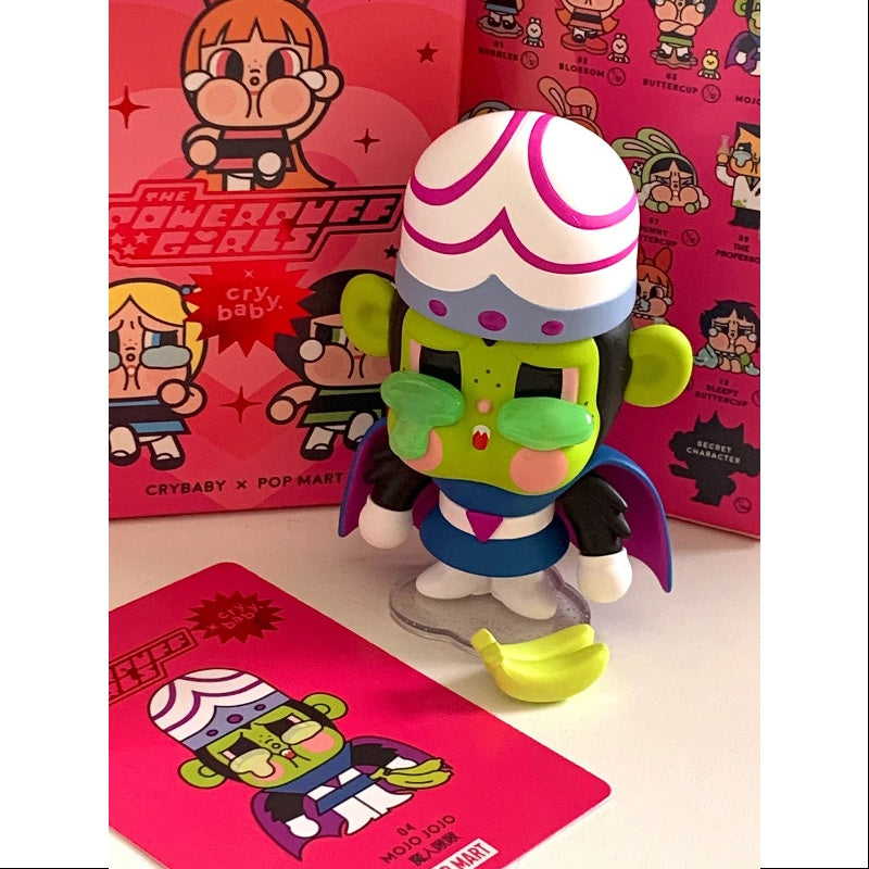 Powerpuff Girls Crybaby Mojo Jojo Action Figure - Collectible Cartoon Character Toy for Kids & Fans - Perfect for Display, Play & Gifts
