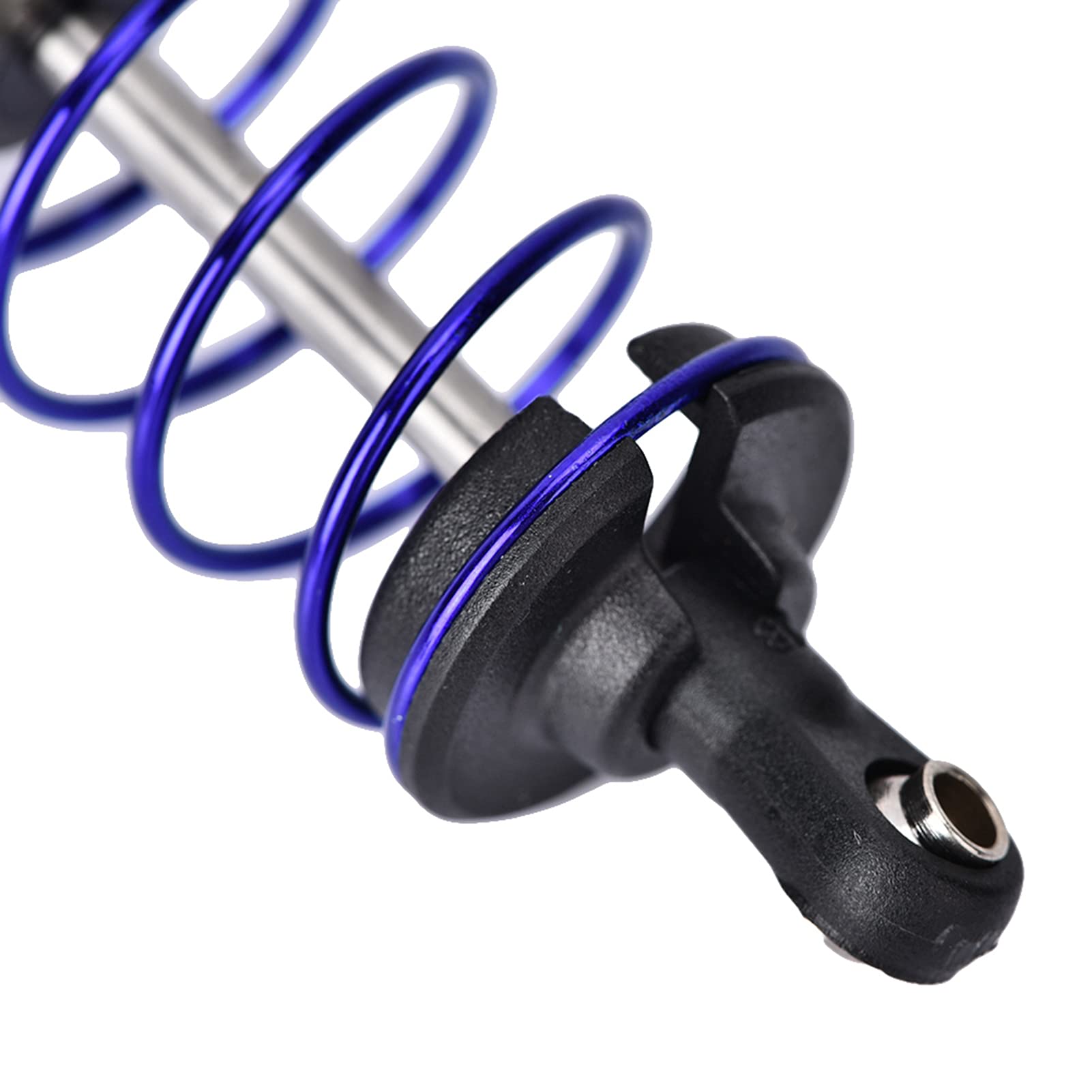 Dilwe 1 Pair Metal Shock Absorbers for 1/10 RC Car (105mm) - Heavy Duty Suspension Upgrade Parts for RC Trucks, Crawlers & Off-Road Vehicles - Perfect for Bashing, Racing & Trail Adventures
