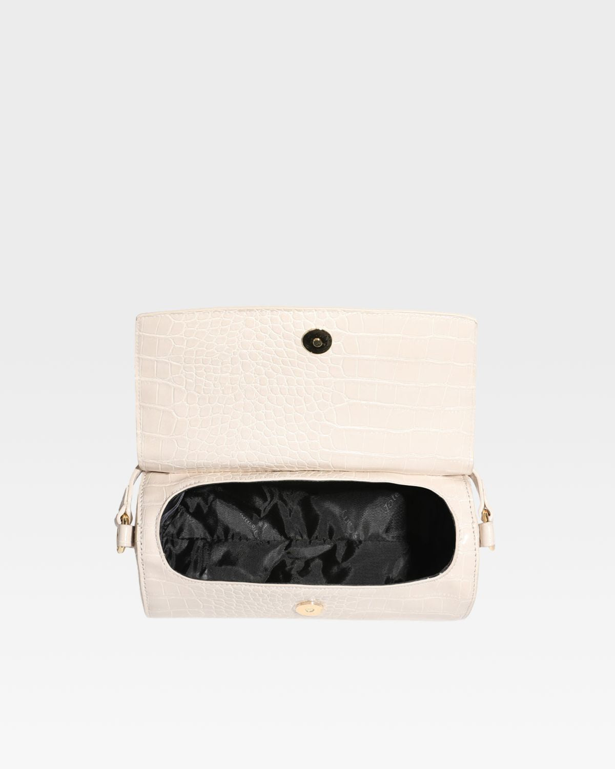 Stylish Beige Barrel Purse for Women - Trendy Crossbody Bag for Everyday Use, Travel & Shopping