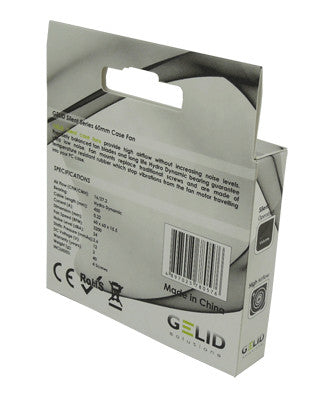 Gelid Silent5 50x50x15mm Ultra Quiet Case Fan with 3 Pin Connector - Perfect for PC Cooling, Mini ITX Builds & Silent Workstations