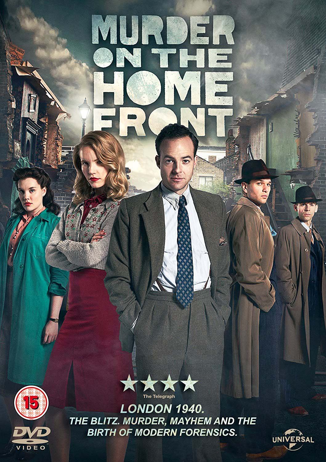 Murder on the Home Front (2013) DVD - British Crime Drama Mystery Film - Perfect for Movie Nights & Historical Fiction Fans