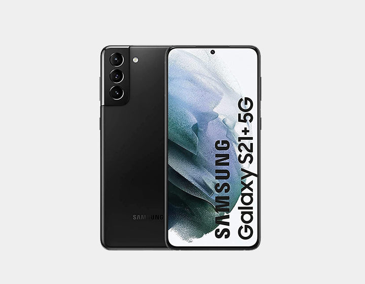 SAMSUNG Galaxy S21 Plus 5G Smartphone - 256GB ROM 8GB RAM, Dual SIM GSM Unlocked (Phantom Black) - Perfect for Streaming, Gaming & Business Use