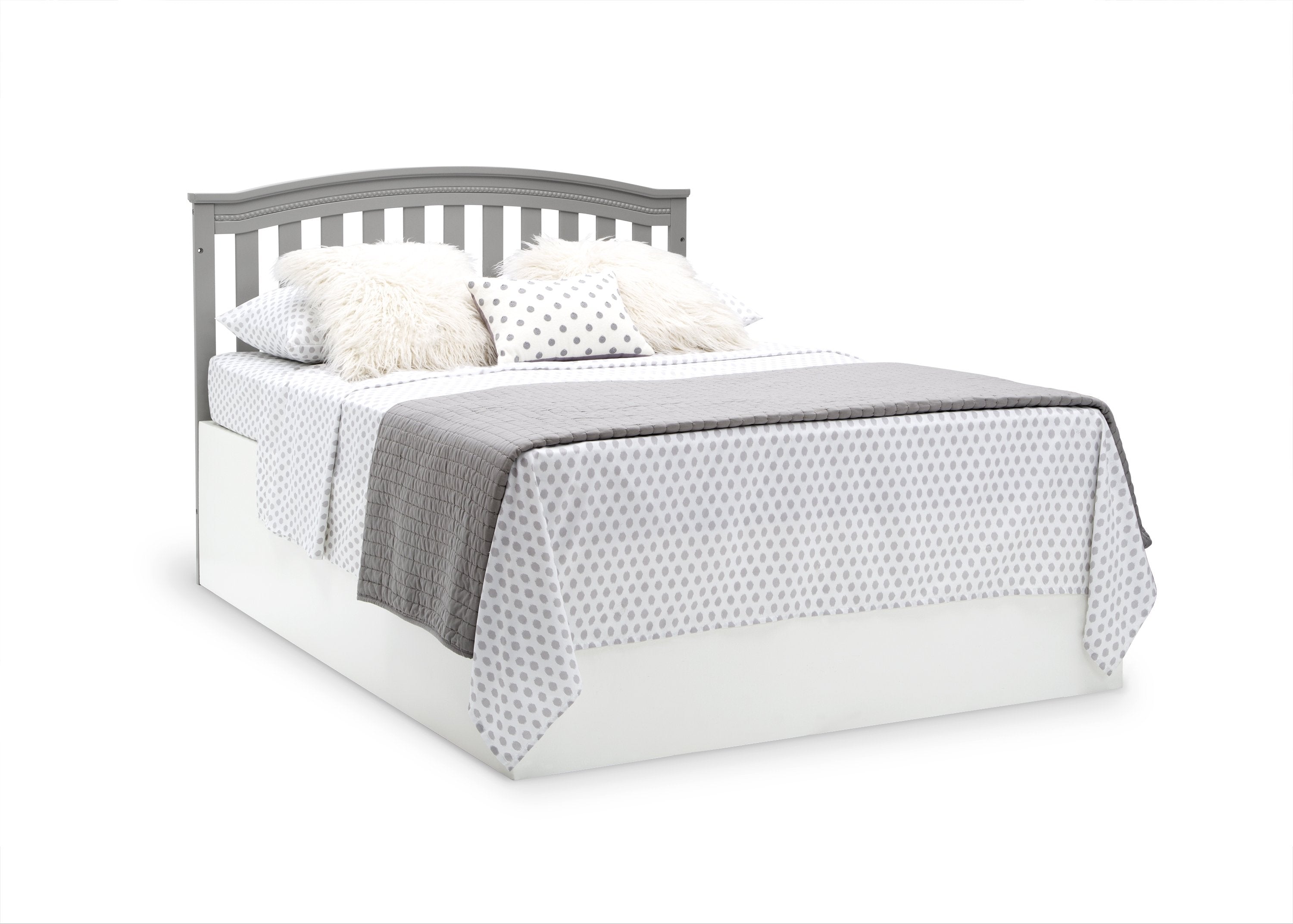 Waverly 6-in-1 Convertible Baby Crib - Toddler Bed, Daybed & Full-Size Bed - Safe Nursery Furniture for Newborns & Kids - Perfect for Bedrooms, Daycare & Guest Rooms