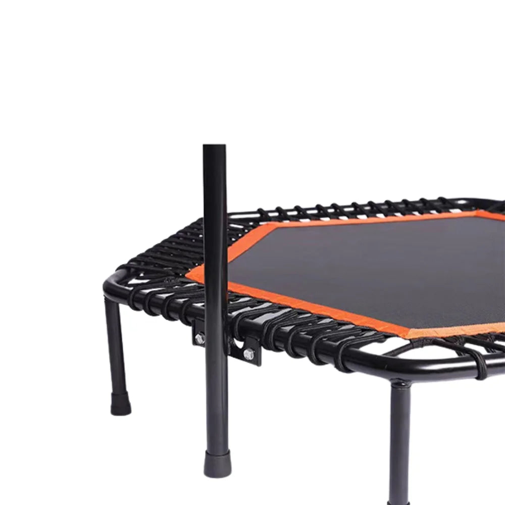 FITLAB Mini Trampoline for Adults & Kids - Portable Rebounder for Home Fitness, Exercise & Weight Loss - Perfect for Indoor Workouts & Cardio Training