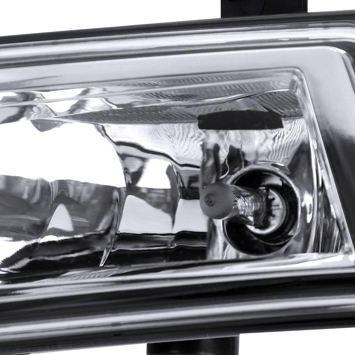 2020-2021 Nissan Sentra H8 LED Fog Lights Kit - Chrome Housing with Clear Lens - Upgrade for Better Visibility in Rain & Fog Driving Conditions