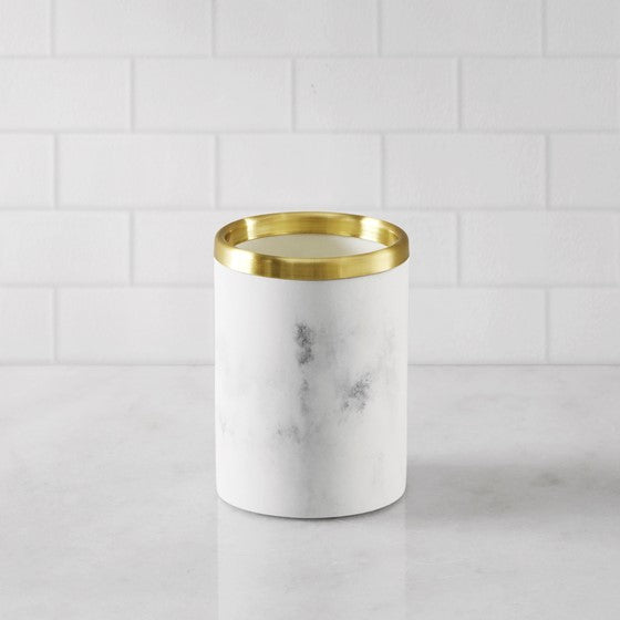 Premium Corsica Gold Marbled Resin Tumbler - 20oz Insulated Stainless Steel Travel Mug with Lid & Straw - Perfect for Coffee, Tea & Cold Drinks at Home, Office or Gym