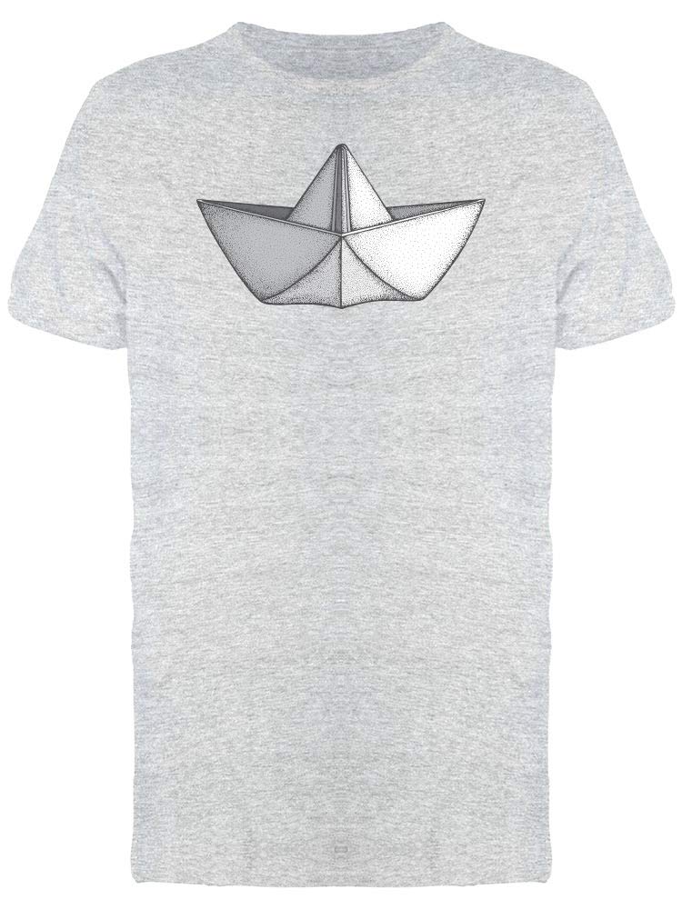 Smartprints Paper Boat Graphic T-Shirt for Men - Casual Cotton Tee for Everyday Wear, Street Style & Relaxed Outfits