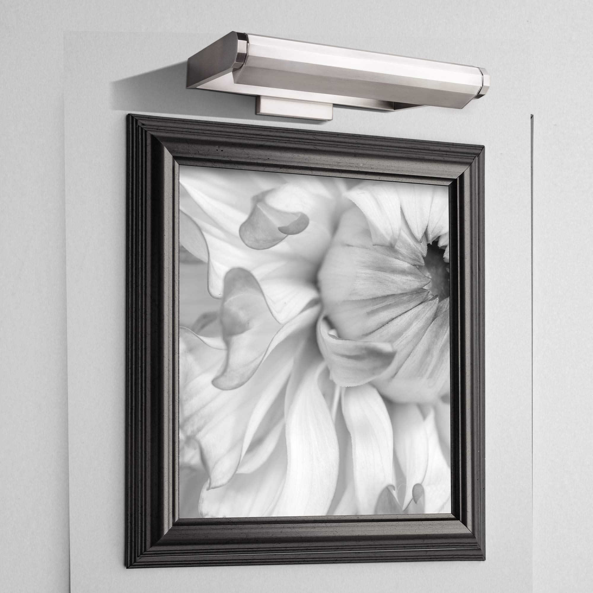 WAC Lighting DweLED Kent 11-Inch Adjustable LED Picture Light - 3000K Warm White, Black Finish | Perfect for Artwork, Gallery Walls & Home Decor Lighting