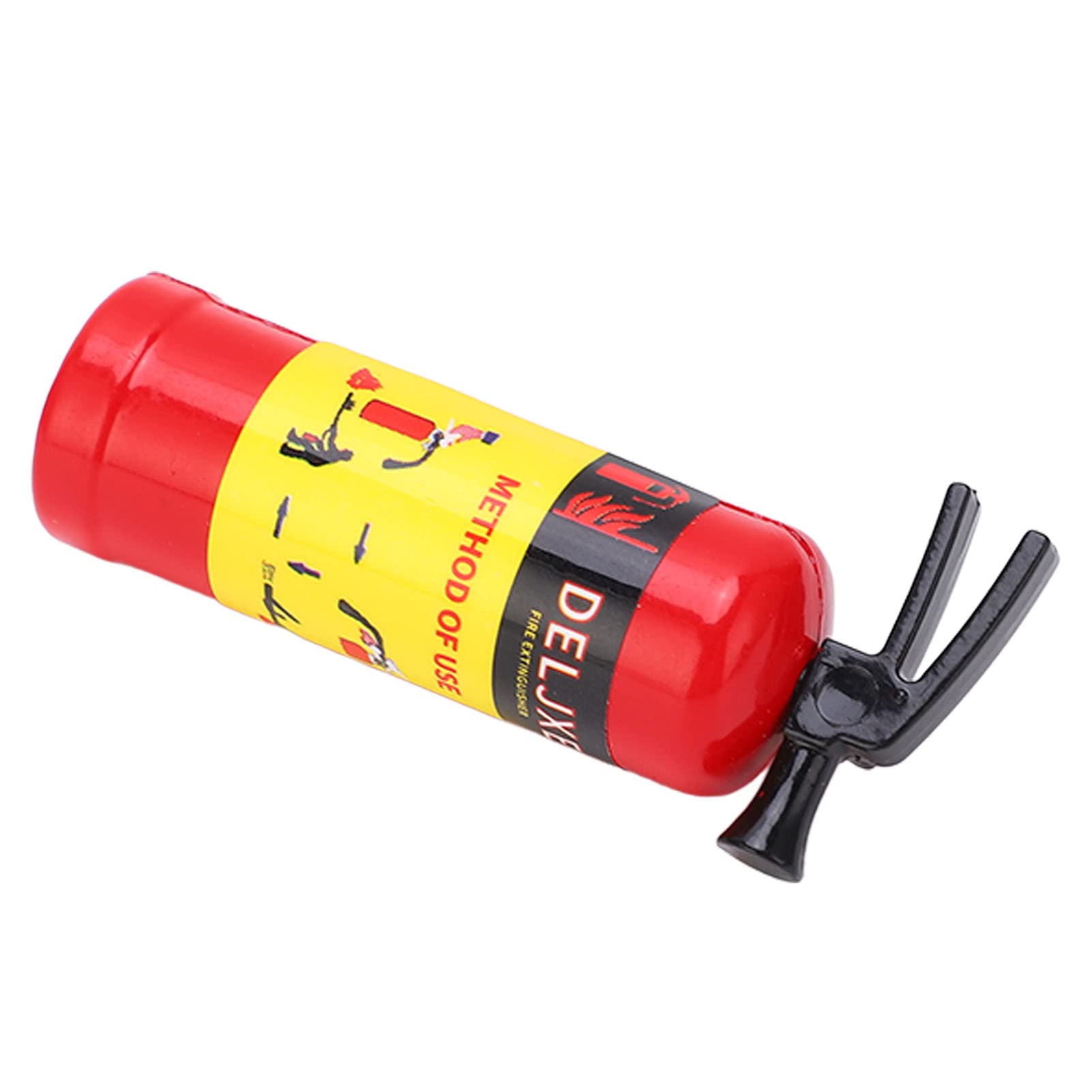 RC Fire Extinguisher - Mini Portable Lightweight Realistic Fire Extinguisher for RC Cars, Easy Installation & Removal - Perfect for RC Car Safety, Emergency Simulation & Model Displays (Red)