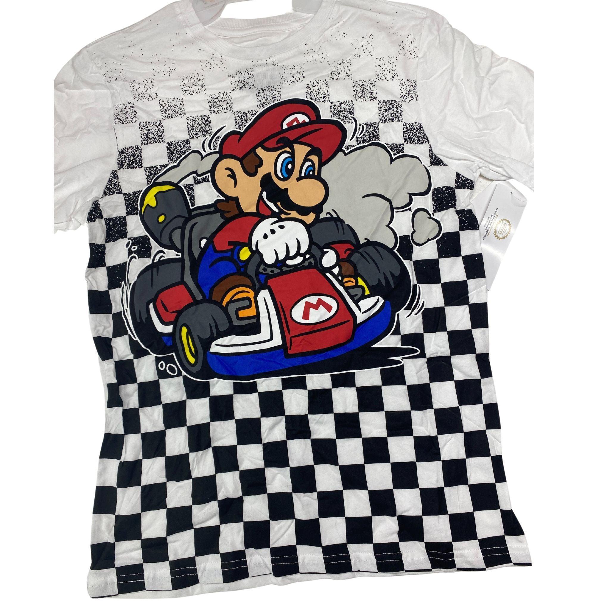 Super Mario Kart Boys T-Shirt Pack - 48 Pcs Lot in Various Sizes - Perfect for Birthday Parties, Gaming Events & Cosplay