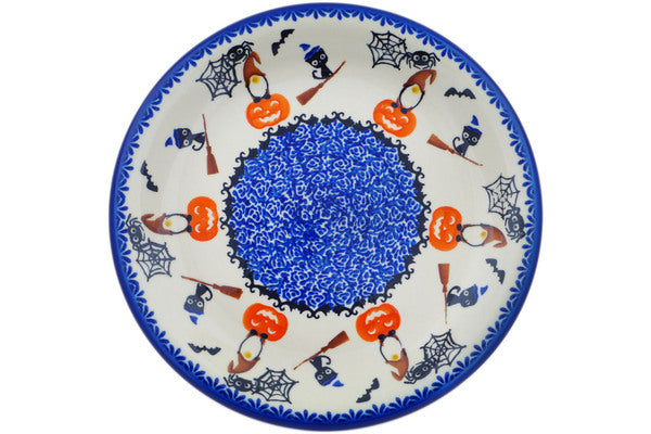 10-Piece Halloween Dinner Plate Set - Spooky Town Themed for Festive Dining & Party Decor
