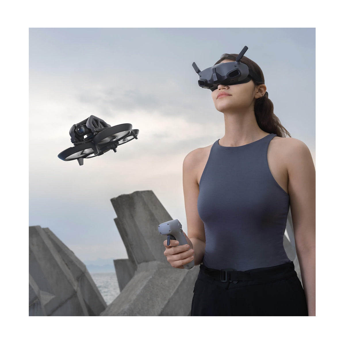 DJI RC Motion 2 Controller for Drone - Wireless Remote Control with Ergonomic Design | Perfect for Aerial Photography, Videography, and Drone Racing