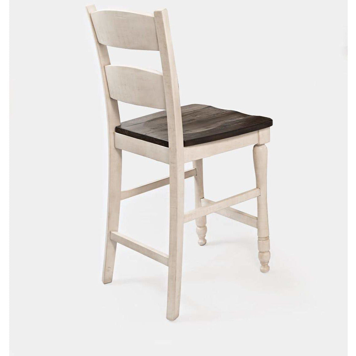 Madison County White Counter Dining Set - Perfect for Small Spaces, Breakfast Nooks & Modern Kitchens
