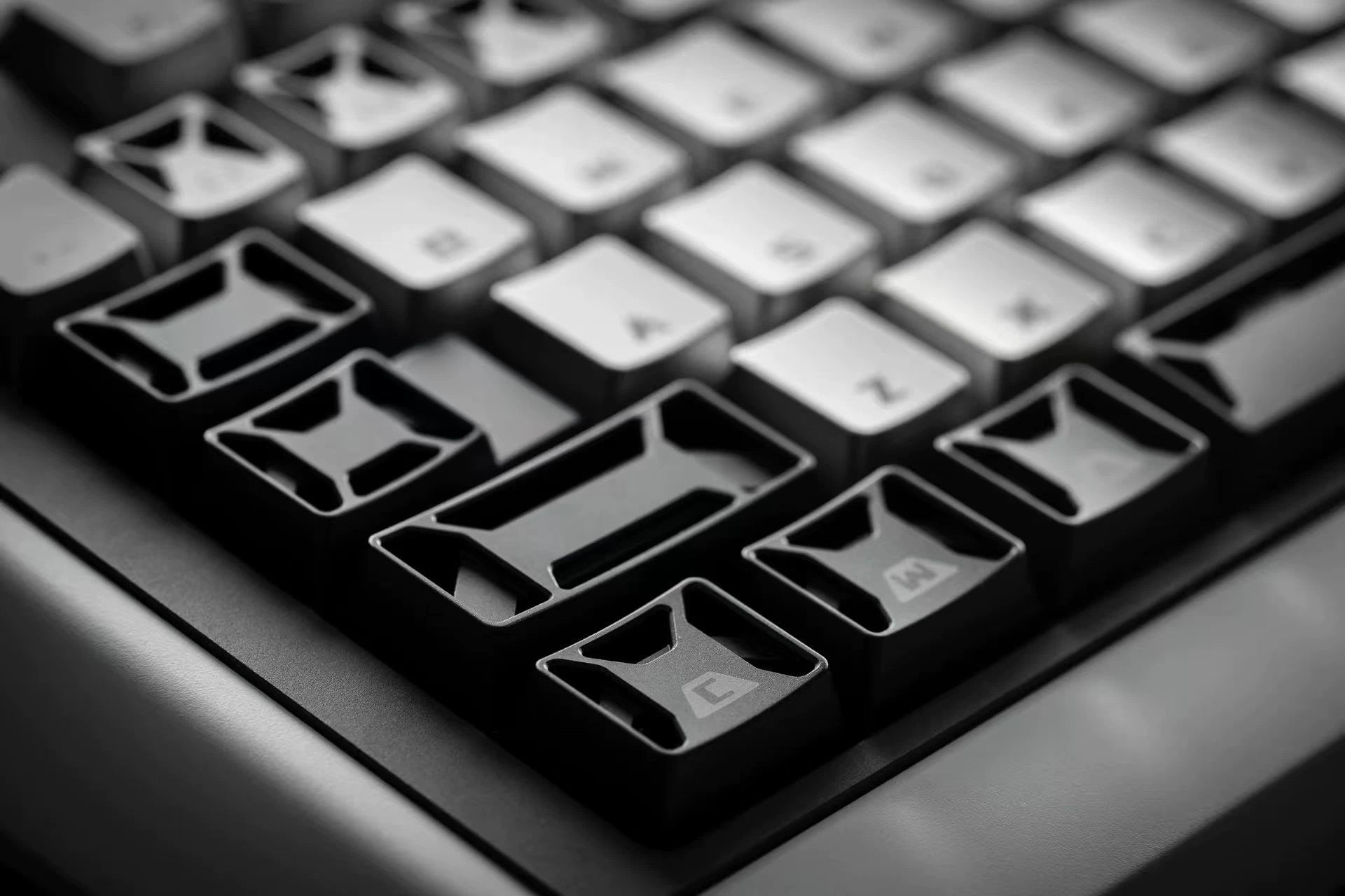 Premium Aluminum Alloy Metal Keycap Set - N² Neural Node Design for Mechanical Keyboards | Customizable & Durable Gaming & Typing Accessory for PC, Mac, Laptop (Perfect for Gamers, Programmers & Office Work)