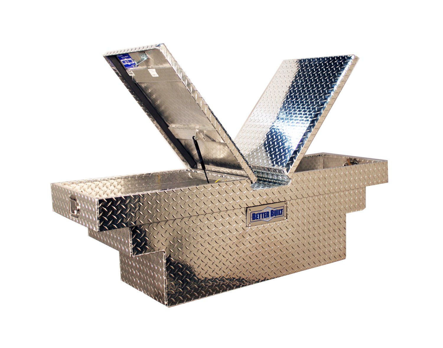 Better Built 74012233 Heavy Duty Truck Tool Box - Durable Aluminum Storage for Pickup Trucks | Perfect for Work Tools, Camping Gear & Roadside Emergencies