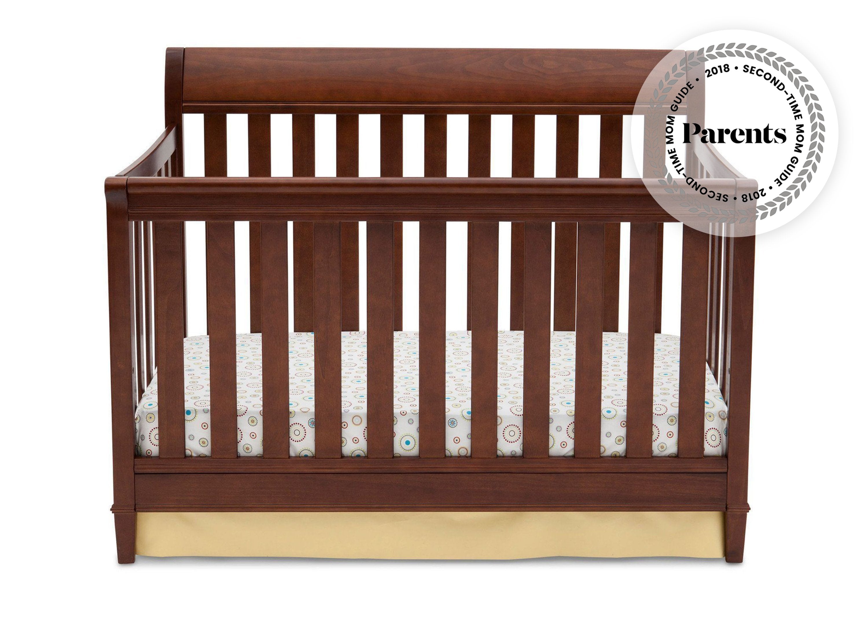 Haven 4-in-1 Convertible Baby Crib - Toddler Bed, Daybed & Full-Size Bed - Safe Nursery Furniture for Newborns to Teens - Perfect for Bedrooms, Daycare & Guest Rooms